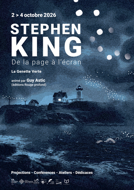 Stephen King de la Page à l&rsquo;Écran – Atelier & Conférence