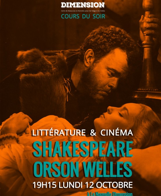 Littérature & Cinéma : de William Shakespeare à Orson Welles