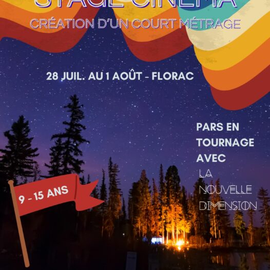 Toustes au camping ! Stage cinéma